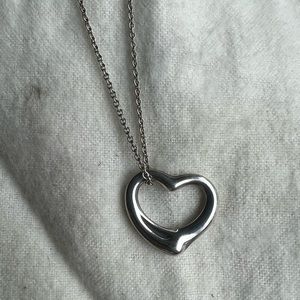 Tiffany & Co Elsa Peretti Open Heart Pendant